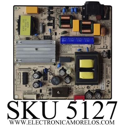 FUENTE DE PODER PARA TV PHILIPS / NUMERO DE PARTE 81-PBE121-H105004 / SHG6004C-101H / SHG6004C107-101HA / 20211105 / PANEL LVU430CSDX A0011 / MODELO 43PFL5756/F7 A	